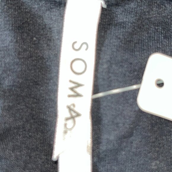 SOMA FRENCH TERRY WIDE LEG JUMPSUIT - NEW WITH TAGS - BLACK - XL / EXTRA LARGE - Picture 12 of 14